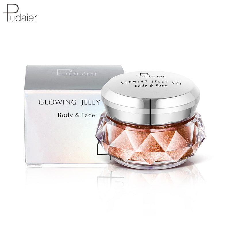 Illuminateur en Gel Pudaier et Fard à Paupières Sirène