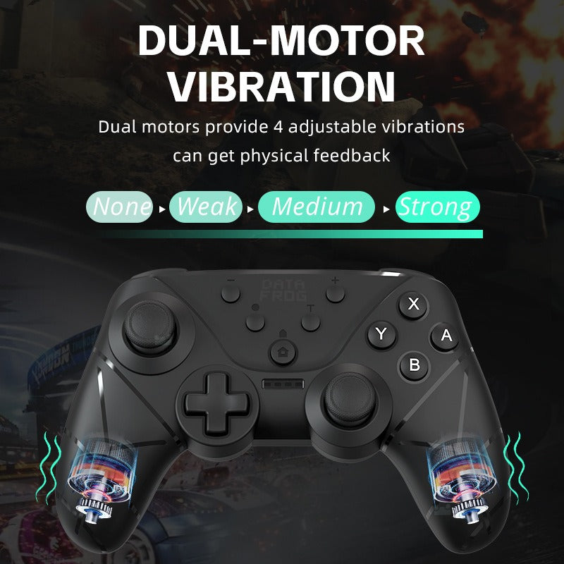 Manette Bluetooth sans fil premium pour Nintendo Switch et PC