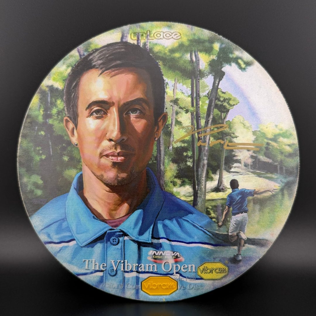 Paul McBeth Signed unLace Disc - Maple Hill Art