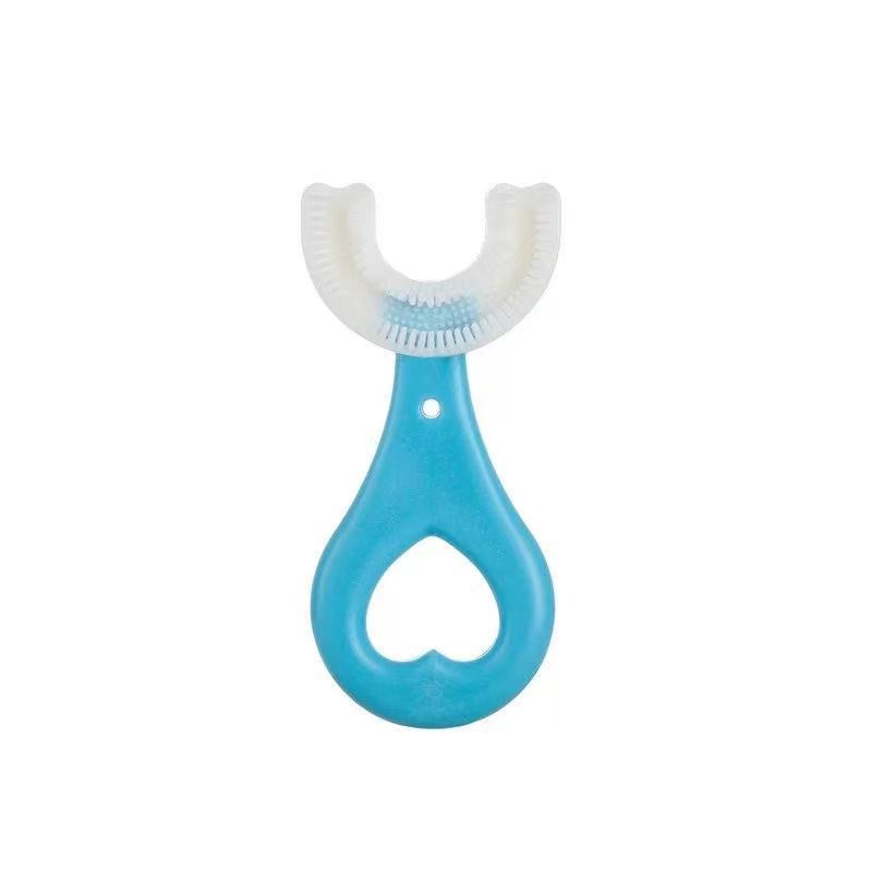 Children's U-shaped toothbrush for infants and young children aged 2-12 and above, oral manual soft bristled toothbrush - Korvel