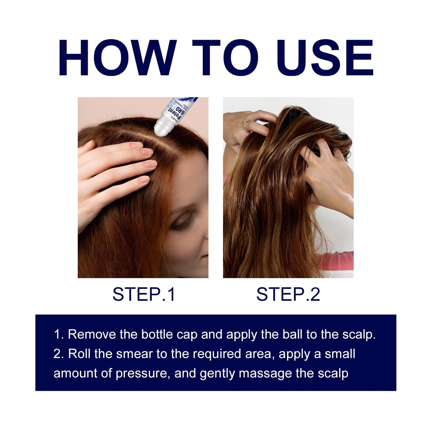 HOEGOA Hair Treatment Roller for Stronger, Thicker Hair