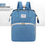 Portable Foldable Bed Mommy Bag For Going Out Lightweight And Large Capacity Mother And Baby Bag Backpack - Korvel
