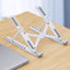 Laptop stand N3 folding lifting and cooling base, desktop tablet portable stand - Korvel