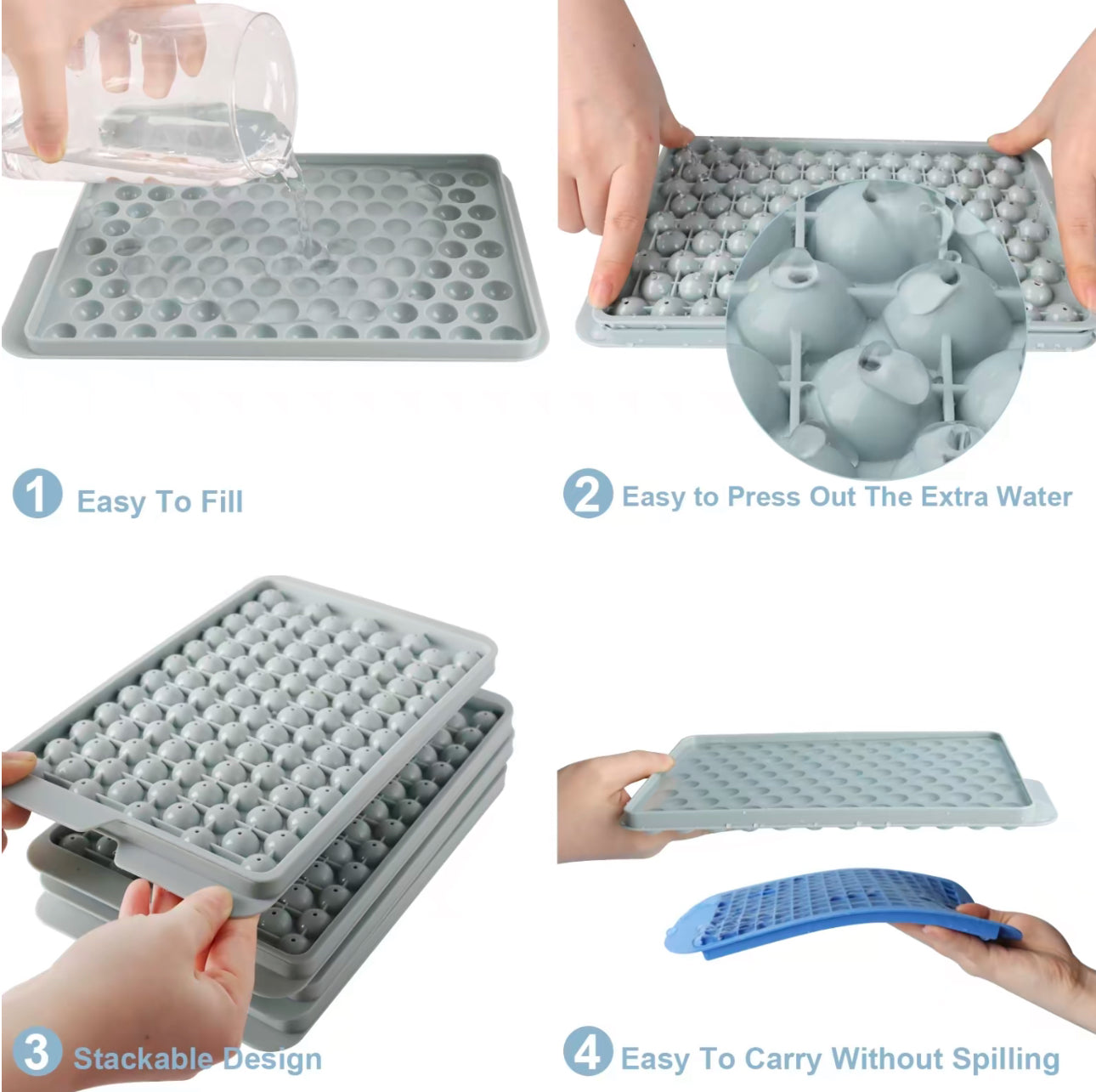 ChillMate Ice Cube Tray Set - Korvel