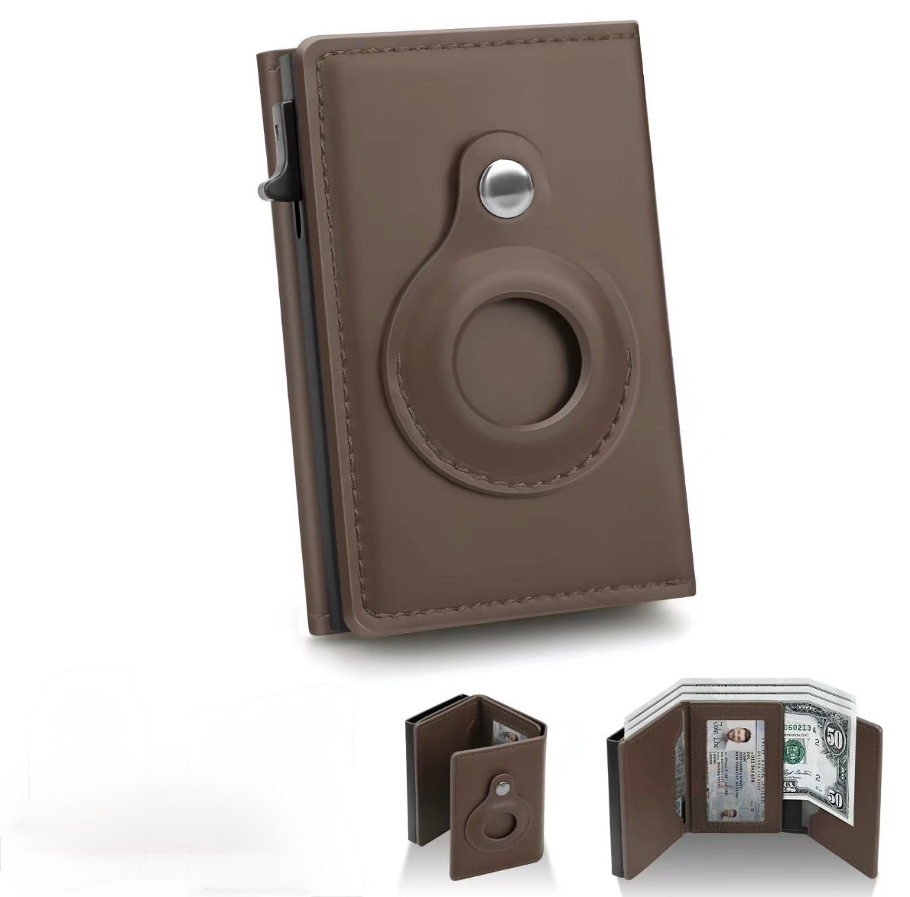 SlimGuard RFID Wallet - Minimalist Design & Security
