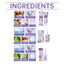 Lavender Body Soothing Fragrance Set Gentle Moisturizing Skin Hydrating Skin Care Set - Korvel