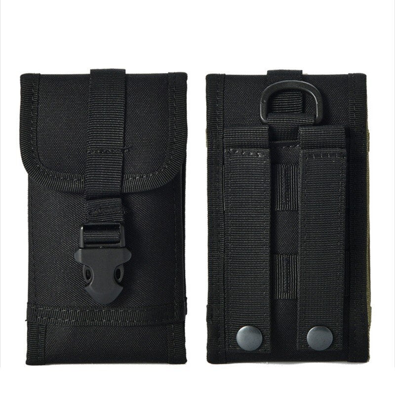 Tactical Outdoor Military Molle Utility Waist Bag Hunt Accessories Phone Belt Pouch Cell Phone Holder Mobile Phone Case - Korvel