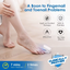 Portable onychomycosis auxiliary tool UV nail phototherapy lamp cleaning lamp fungus lamp - Korvel