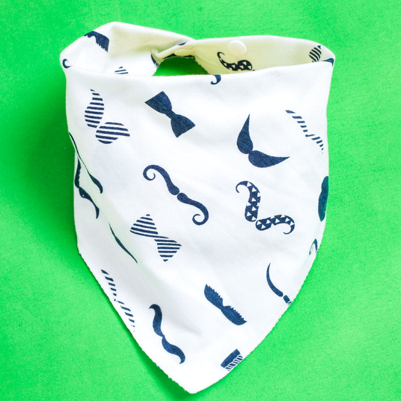 Baby Drooling Towel Baby Triangle Towel Double Layer According To The Buckle Newborn Child Headscarf Bib Scarf Spring And Summer Four Seasons - Korvel