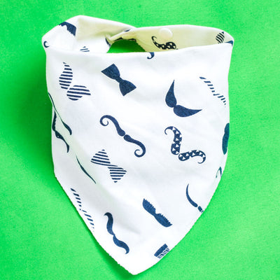 Baby Drooling Towel Baby Triangle Towel Double Layer According To The Buckle Newborn Child Headscarf Bib Scarf Spring And Summer Four Seasons - Korvel