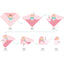 Kangobaby #Old Time# 100% Cotton Plain Color 2pcs Set Hot Sale Baby Muslin Swaddle Blanket - Korvel