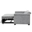 U_STYLE Convertible Soft Cushion Sofa Pull Bed ,for Two People to Sit On - Korvel