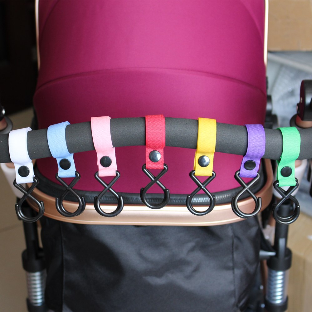 3 Pcs Yoya Baby Stroller Accessories Organizer Hooks Pram Pushchair Hanger Hanging Carriage Double Promotion - Korvel