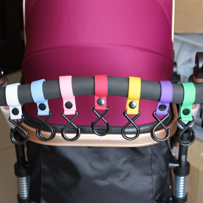 3 Pcs Yoya Baby Stroller Accessories Organizer Hooks Pram Pushchair Hanger Hanging Carriage Double Promotion - Korvel