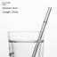 Eco-Friendly High Borosilicate Glass Straw - Customizable & Durable