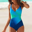 Swimsuit bikini rainbow gradient one-piece swimsuit - Korvel