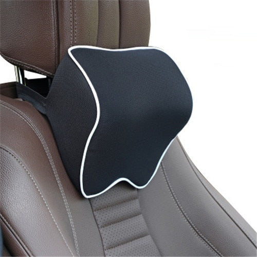 Car Neck Headrest Pillow Car Accessories Cushion Auto Seat Head Support Neck Protector Automobiles Seat Neck Rest Memory Cotton - Korvel