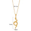 Spirit Snake Pendant Retro Style Personalized Necklace Women's Stainless Steel Gold Plated - Korvel