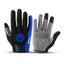Men and women outdoor cycling windproof and cold proof motorcycle electric bike full finger touch screen anti slip gloves - Korvel
