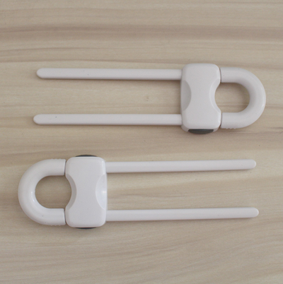 U-shaped Cabinet Lock Baby Safety Child Safety Security Child Kids Safety Baby Proof Drawer Lock For Cabinet Castle - Korvel