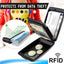 Fashion Bank Card Business Card Case Aluminum Alloy Bank Card Wallet Card Holder Bag Aluminum Bag - Korvel