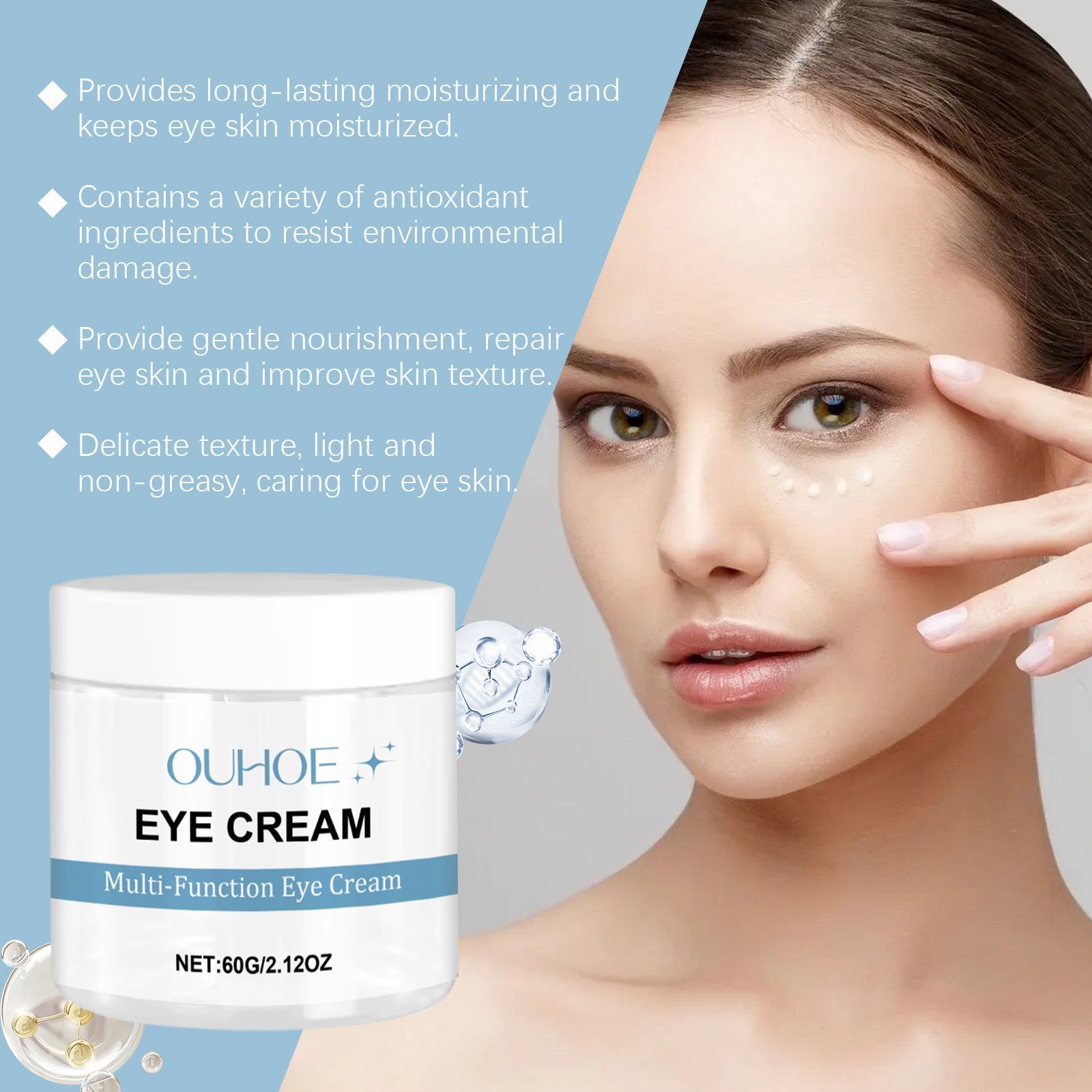 Moisturizing Eye Cream Moisturizes And Firmers The Skin Around The Eyes To Improve The Condition Of Bags Under The Eyes - Korvel