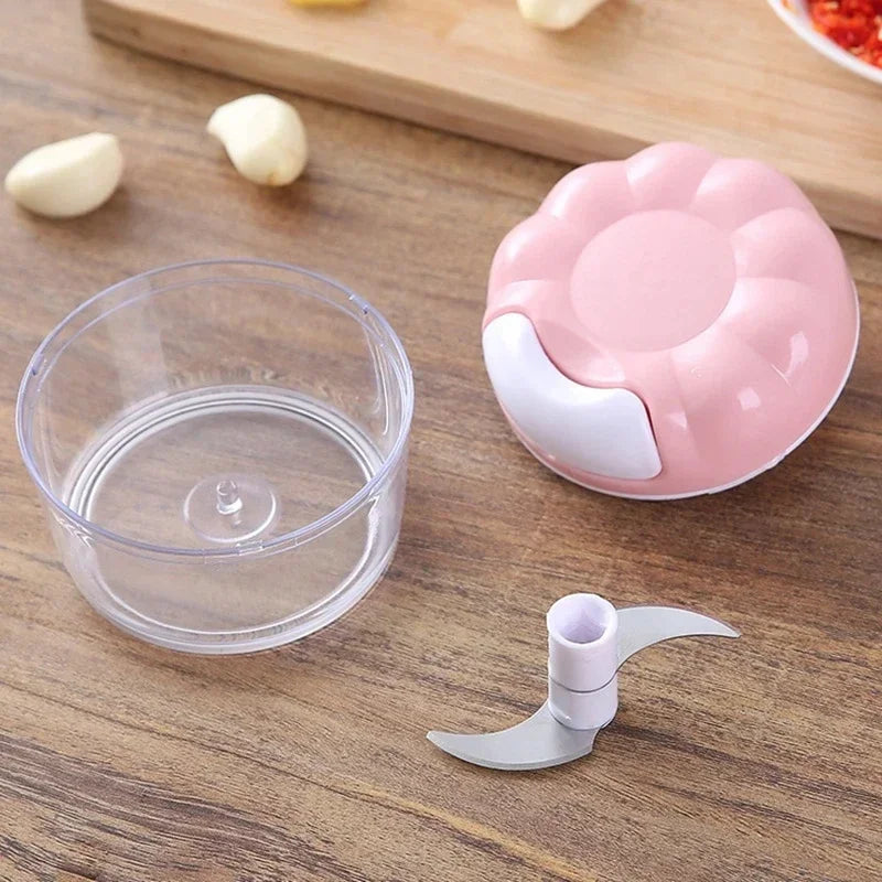 Hot Household Manual Garlic Puller Garlic Manual Crusher Garlic Press Meat Grinder Kitchen Fruit Vegetable Tool Dumpling Gadget - Korvel