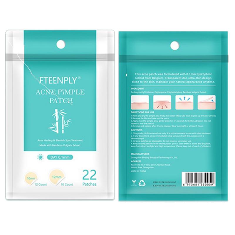 22Pcs Patch Invisible contre les boutons pour les soins de la peau
