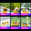 Car Duck with Helmet Broken Wind Small Yellow Duck Road Bike Motor Helmet Riding Cycling Car Accessories Decor Without Lights - Korvel