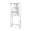 Elegant Over-the-Toilet Storage Cabinet with Adjustable Shelves