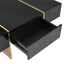 Mesa de café rectangular multifuncional ON-TRANS con cajones