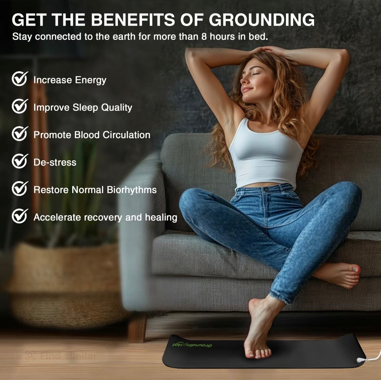 Alfombrilla de Tierra PureGround para Mayor Comodidad