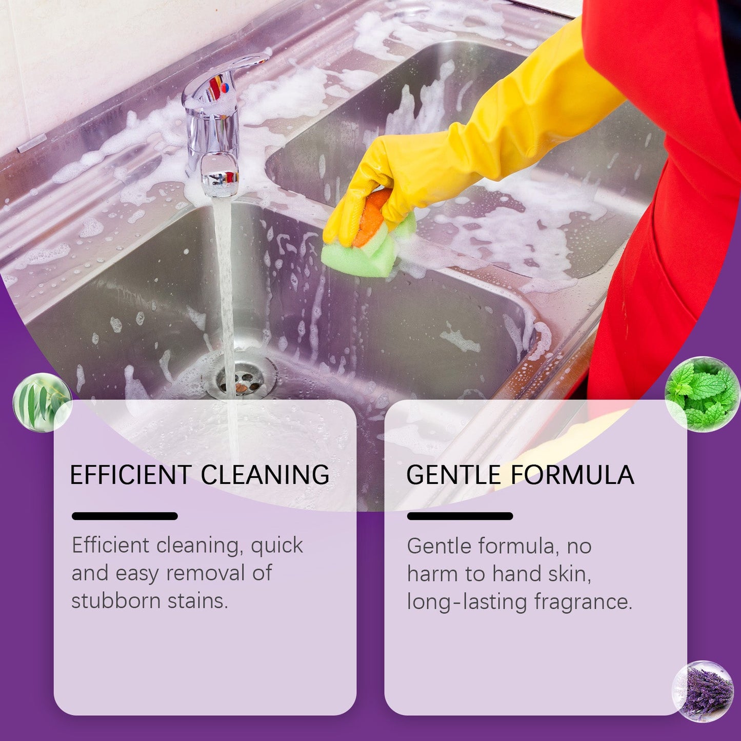 Multi-Purpose Cleaning Spray Kitchen Grease Cleaning Home Care Bathroom Glass Cleaning Spray - Korvel