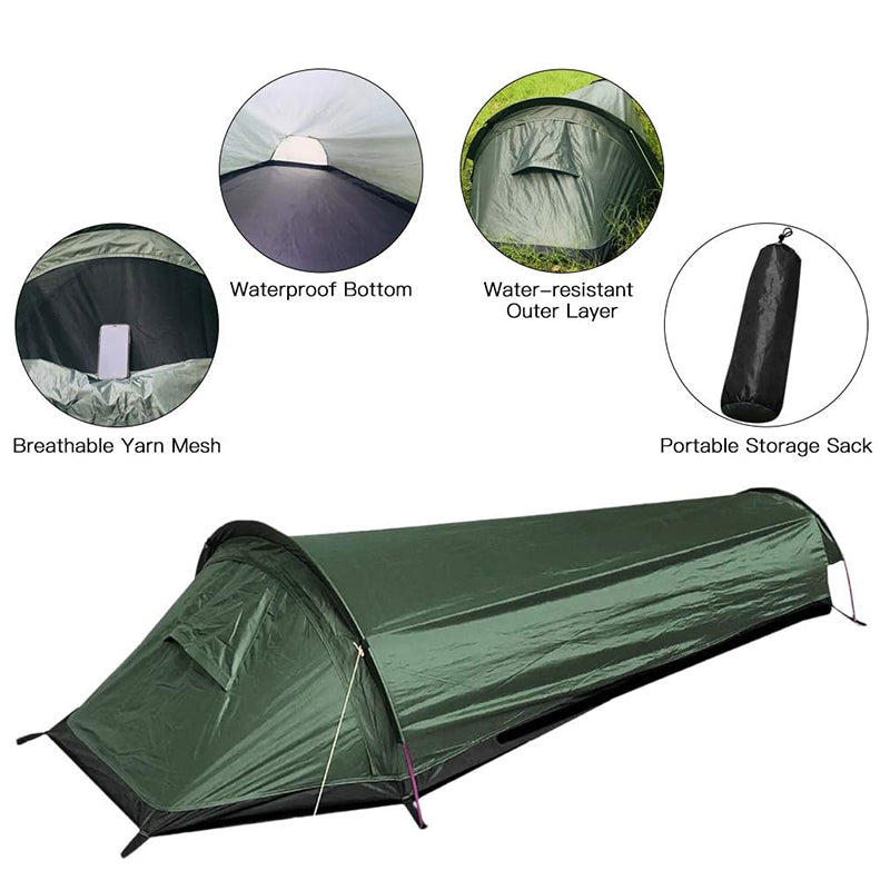 Tienda de Camping Premium Ligera para Una Persona