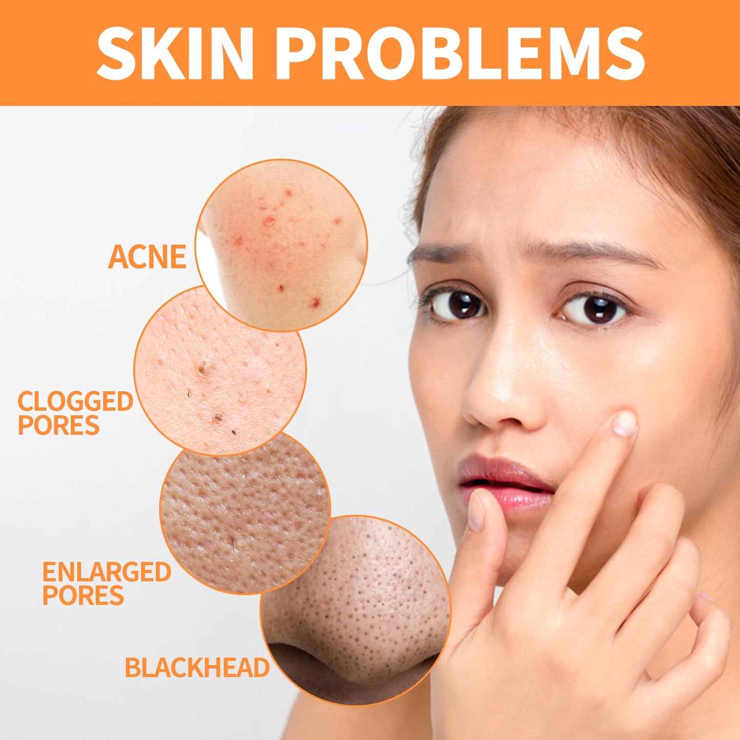Ginger Yellow Mud Facial Mask Stick, Acne Removing Pore Shrinking Cleaning Solid Facial Mask - Korvel