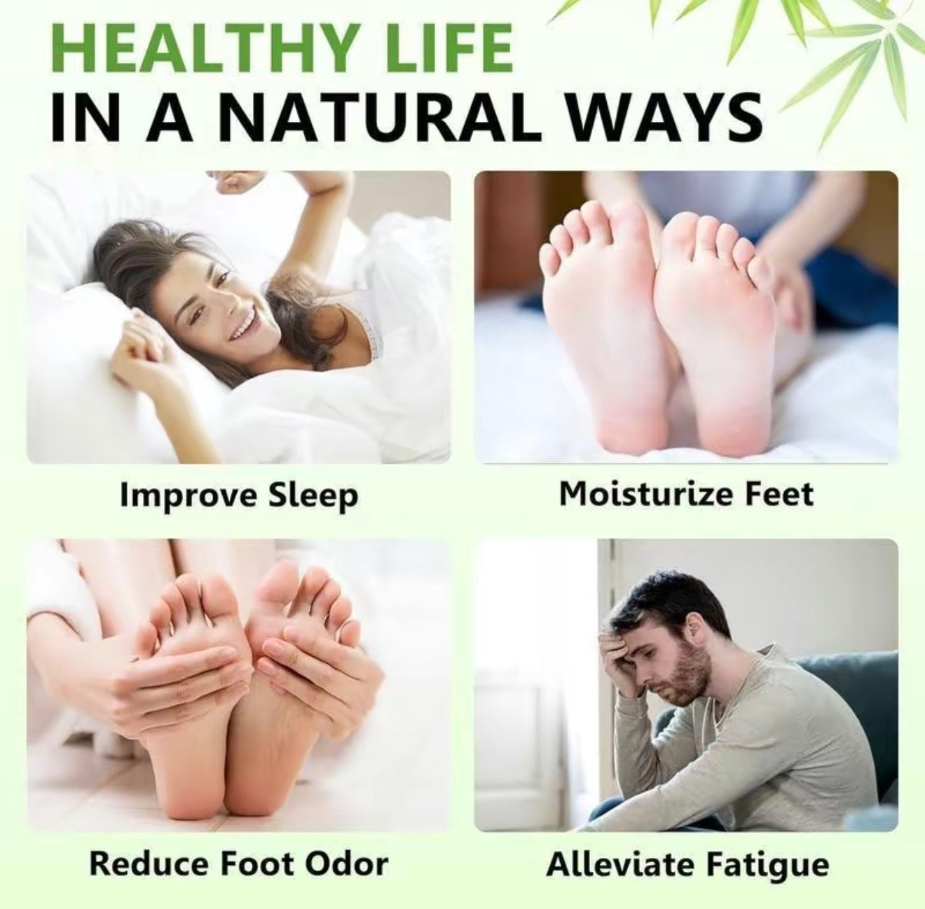 HerbalDetox Foot Patches for Relaxation and Comfort