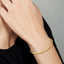 Elegant Multi-Layered 3mm Circular Ring Bracelet