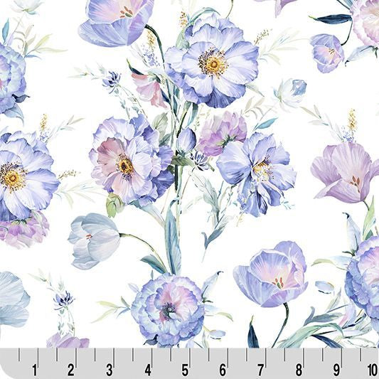 Tissu Digital Cuddle Iris Poppy Lane - 58"/60" par yard
