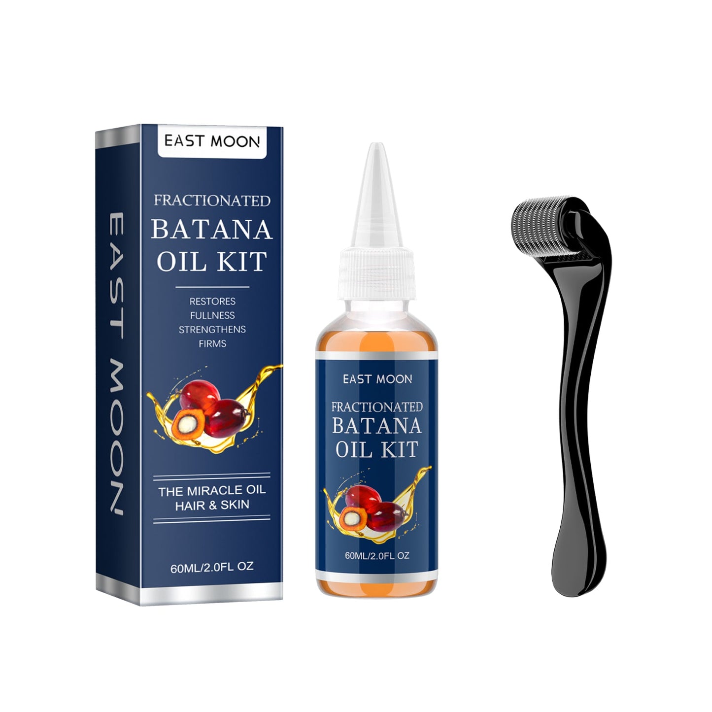 Batana Oil Kit, Hair Moisturizing Repair Strong And Firm Hair Soft Massage Hair Care Essential Oil - Korvel