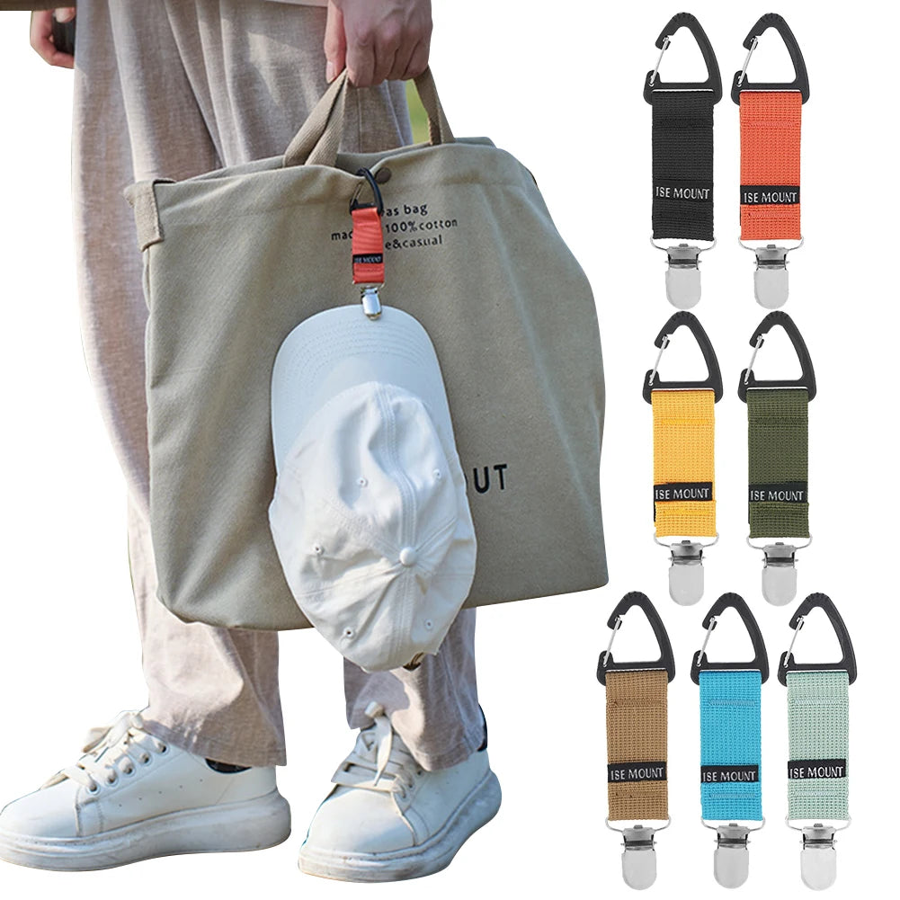 Multifunctional Outdoor Travel Clip for Hats, Gloves, and Towels