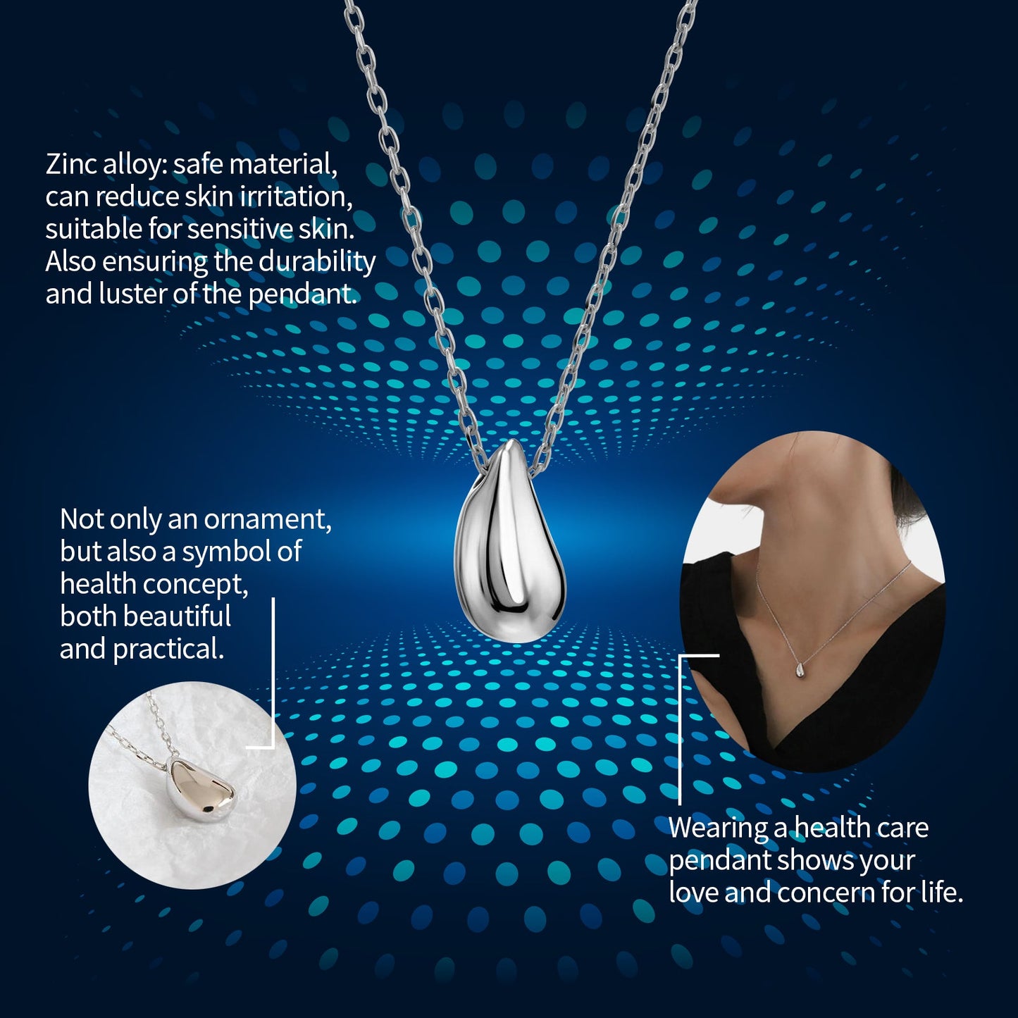 Stylish Care Pendant for Everyday Elegance