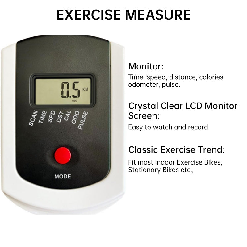 Premium Heart Rate Display for Fitness Bikes