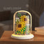 Premium Building Block Flower Simulation Set
