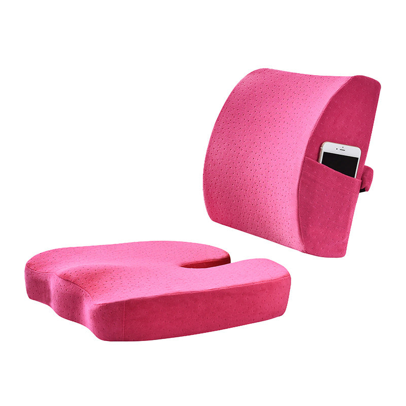 Car Seat Cushion Office Waist Cushion One Set Of Summer Gel Cushion Breathable Seat Cushion Hip Beauty Cushion Set - Korvel