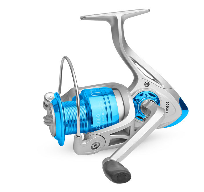 LINNHUE Fishing Reel FA1000-6000 No Gap Metal Spool Max Drag 8KG Pike Spinning Reel High Speed 5.2:1 Reel Fishing Gear Pesca - Korvel