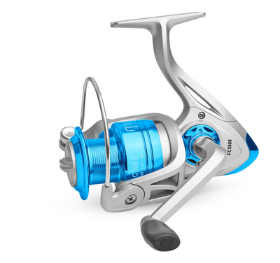 LINNHUE Fishing Reel FA1000-6000 No Gap Metal Spool Max Drag 8KG Pike Spinning Reel High Speed 5.2:1 Reel Fishing Gear Pesca - Korvel