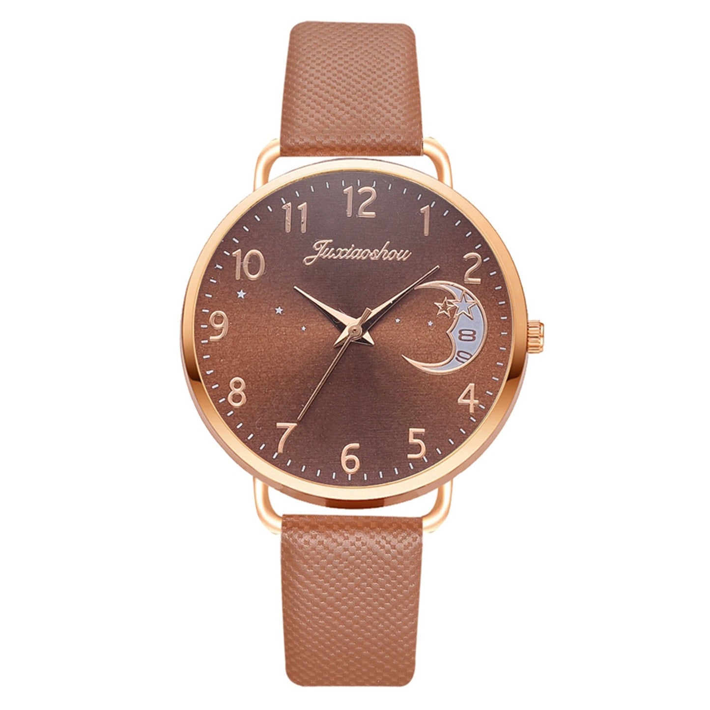 Reloj de lujo para mujer con correa de cuero - Elegante pieza de tiempo