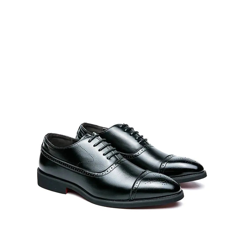 Chaussures en cuir pointues pour un style élégant