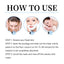 V-Shaped Face Mask, Face Double Chin Firming Small Face Shape Hanging Ear V-Face Lift Mask - Korvel