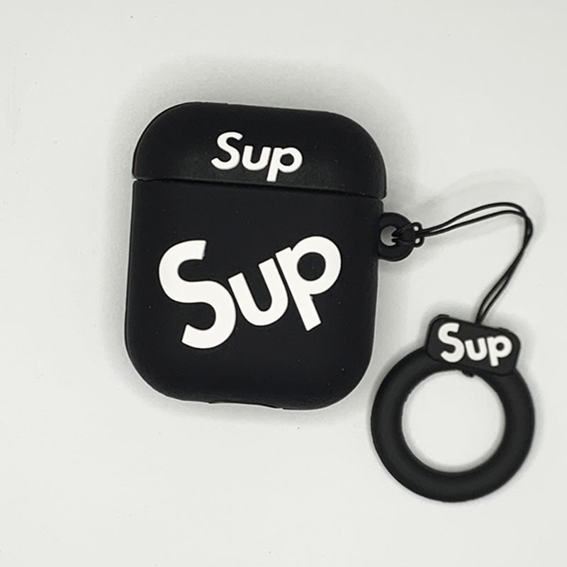 AirPods 5th generation silicone wireless Bluetooth earphone protective case suitable for Apple Pro 2nd generation cute box - Korvel